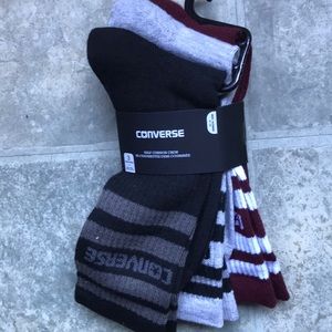 Converse Half Cushioned Crew Men’s Socks 6-12